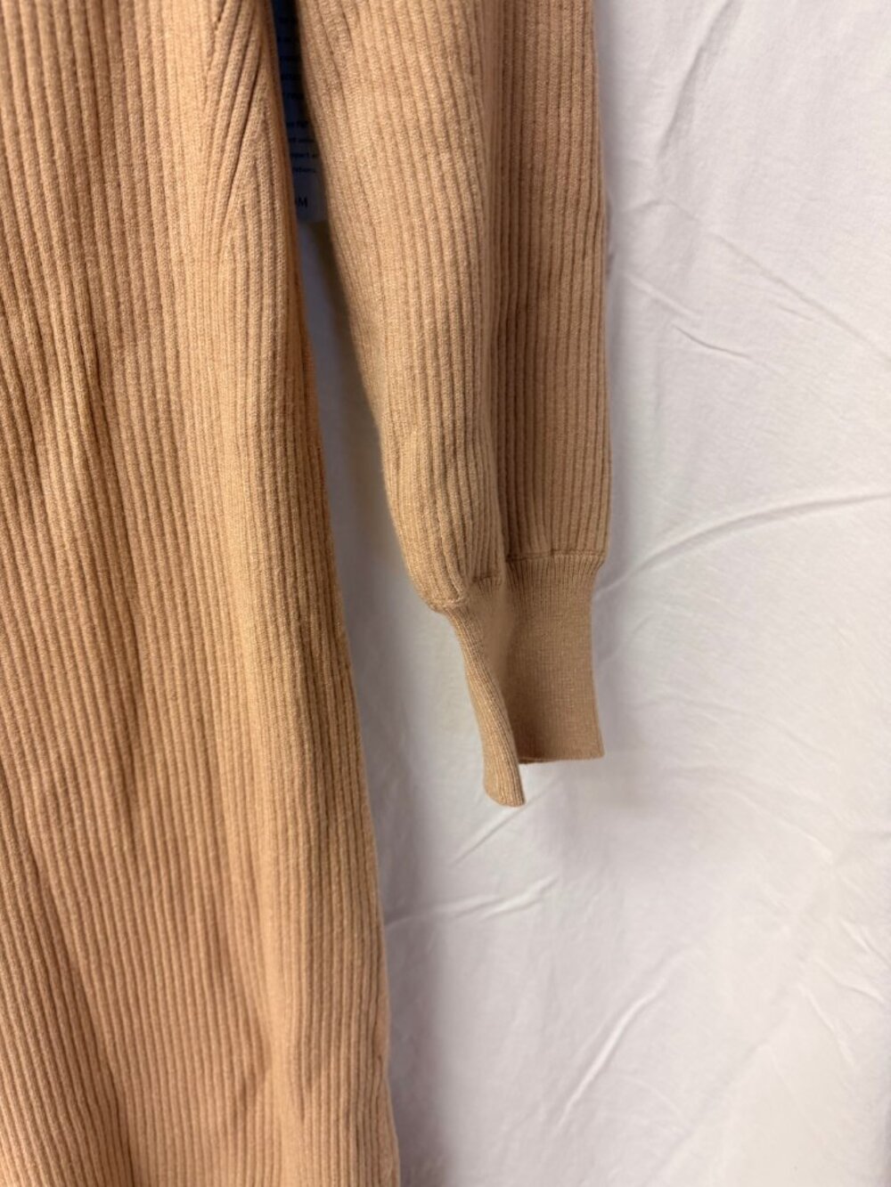 Charles Henry Square Neck Tie Back Puff Long Sleeve Sweater Dress NWT XL - Picture 4 of 9